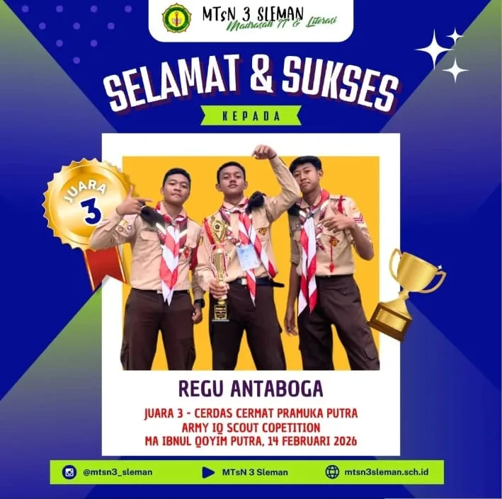 Tangguh dalam Logika, Regu Antaboga Sabet Juara 3 Army JO Scout Competition