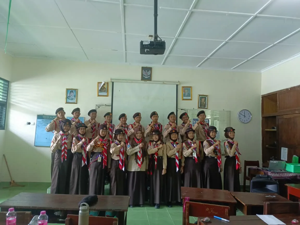 Cetak Generasi Cerdas Terampil Tangguh, MTs N 3 Sleman Gelar LDK Majelis Penggalang