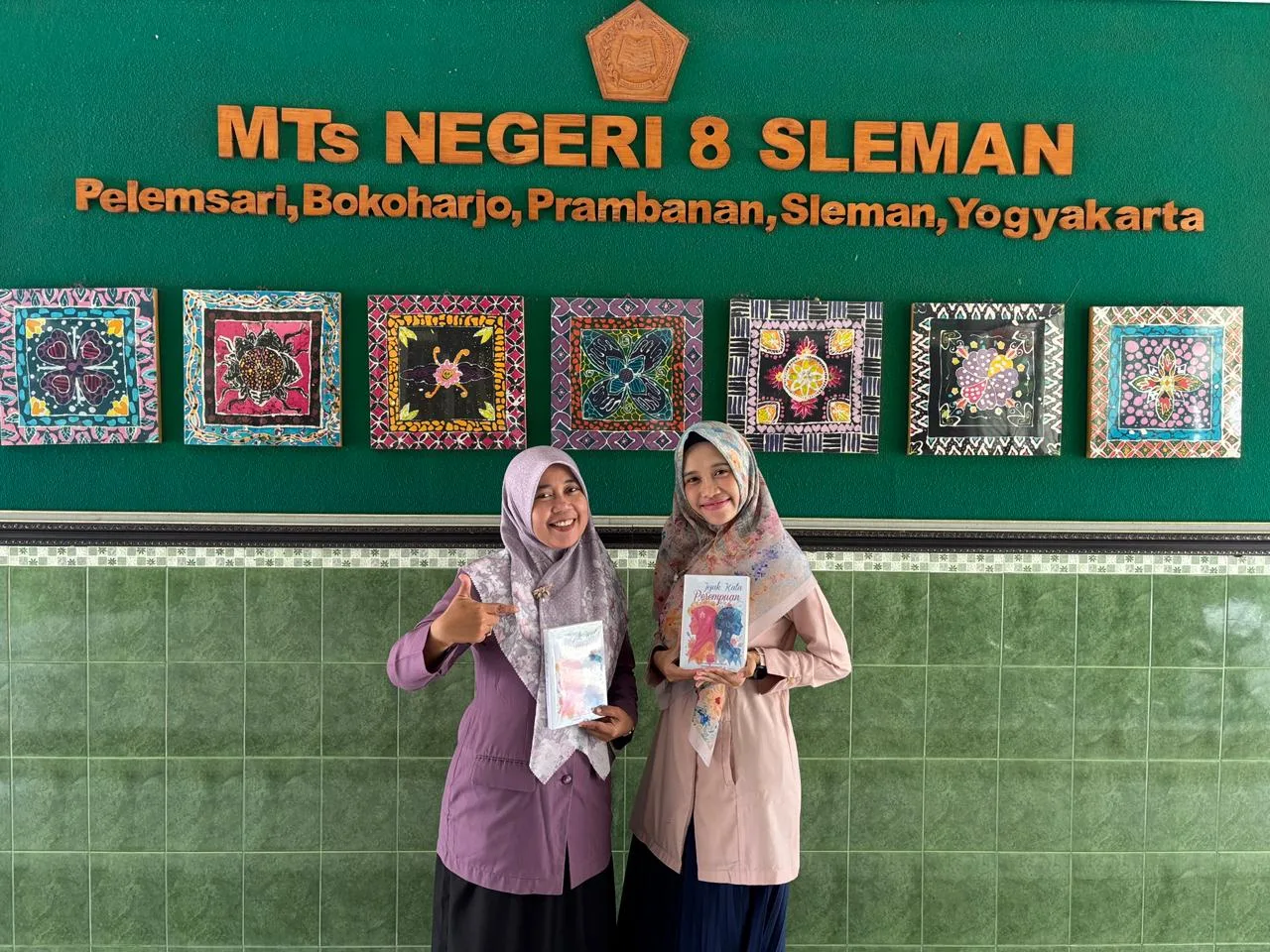 Guru MTsN 8 Sleman Torehkan Karya dalam Antologi “Jejak Kata Perempuan” DWP Kanwil Kemenag DIY
