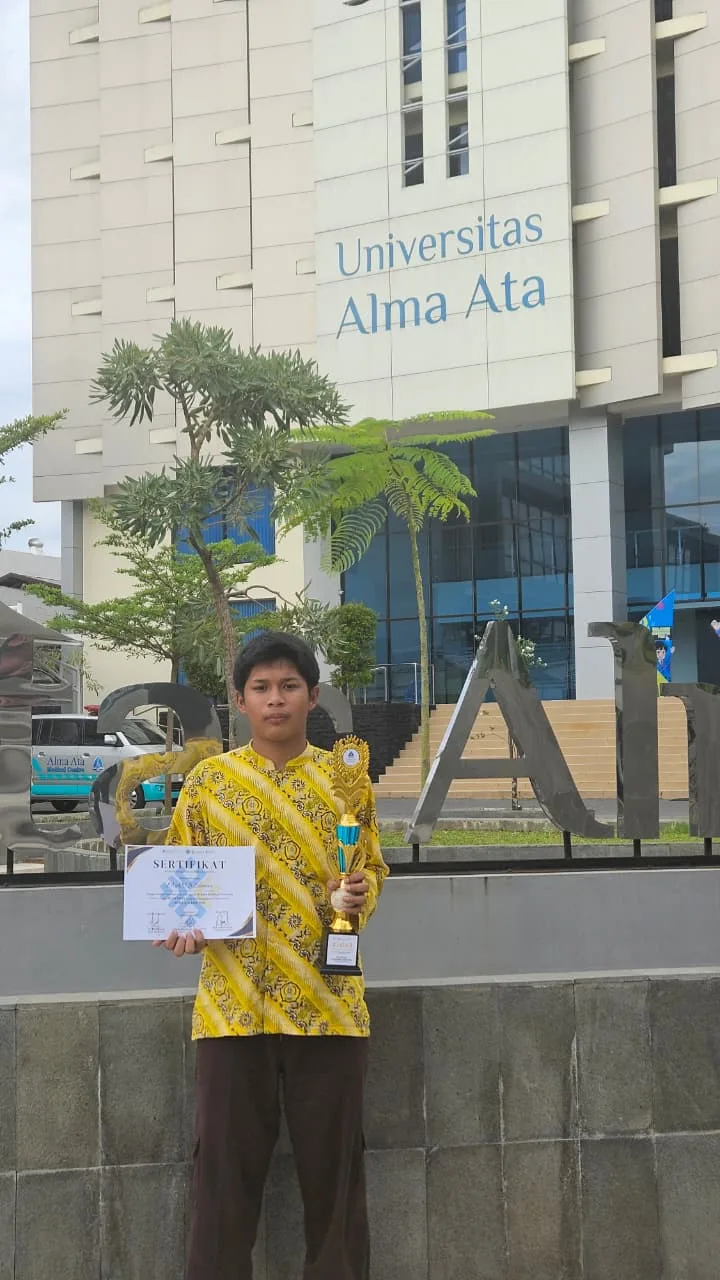 Langkah Mantap Alfredo di Lapangan Tenis Meja: Ukir Prestasi di Alma Ata Fest