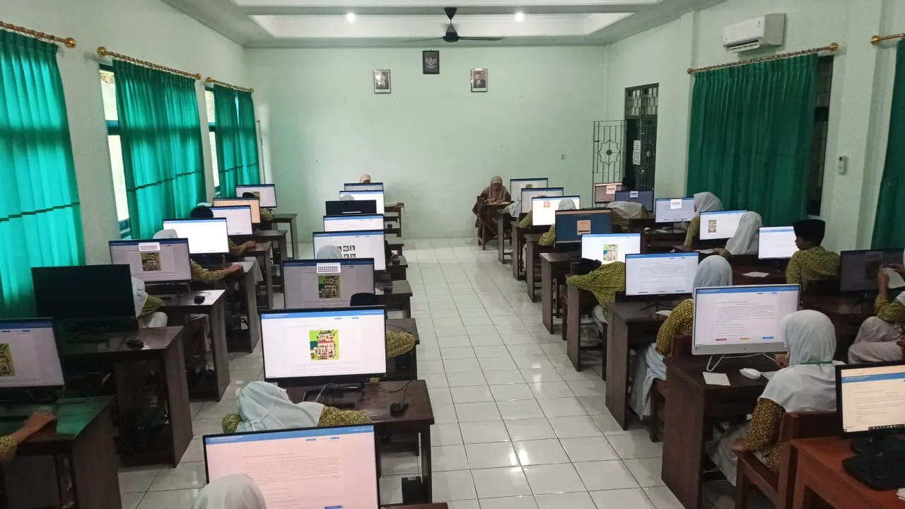 Optimis Raih Hasil Terbaik, Siswa MIN 1 Sleman Tuntaskan TO TKA 2026