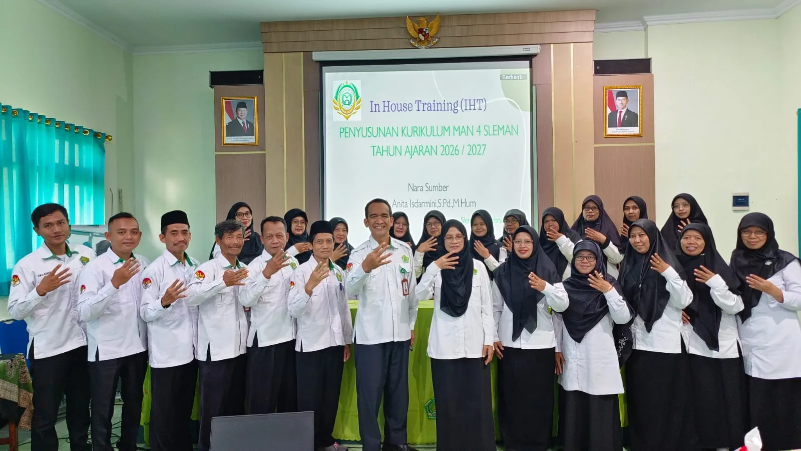 Penguatan Kurikulum, MAN 4 Sleman Adakan In House Training