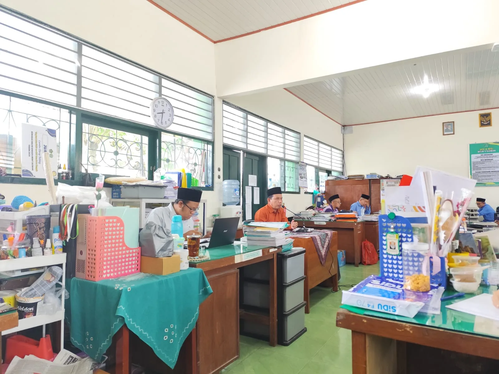 Songsong Ramadan dan Perkuat Zona Integritas, MTsN 3 Sleman Gelar Briefing Intensif