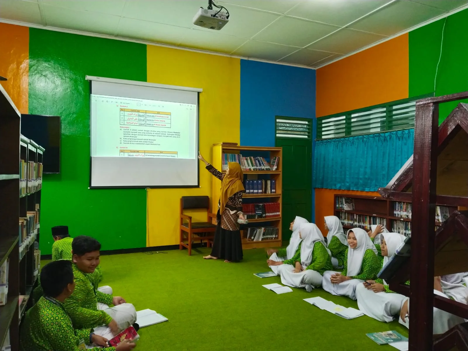 Gunakan Media Digital, Pembelajaran Bahasa Arab Kelas VIID MTsN 9 Sleman Semakin Interaktif