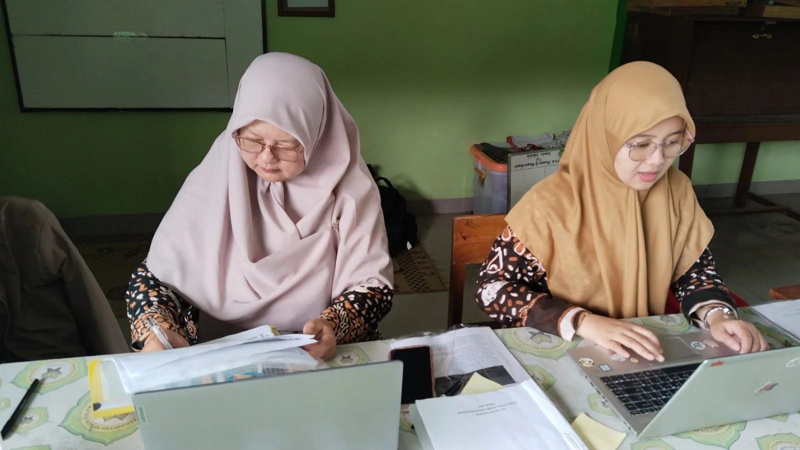 Kegiatan Piket Guru MTsN 9 Sleman Selama Bulan Ramadan