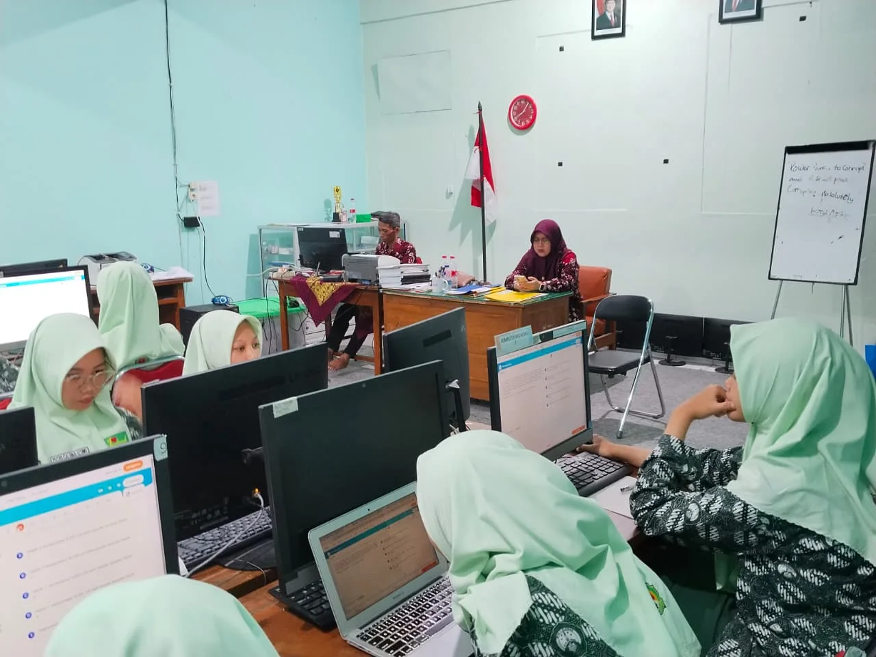 Optimalkan Persiapan SNBT, Kelas XII MAN 3 Sleman Ikuti Try Out UTBK