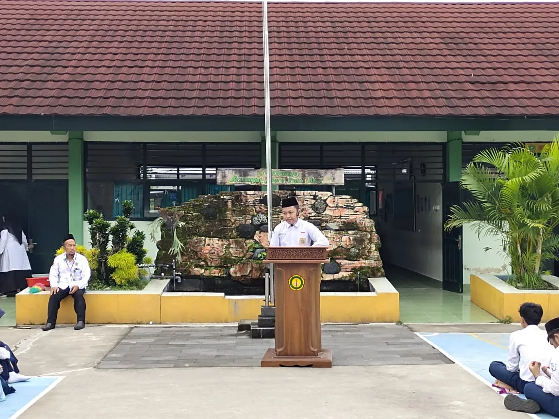 Perdana Digelar, KURASI Kultum Ramadan MTs Negeri 3 Sleman Tumbuhkan Keberanian dan Karakter Siswa