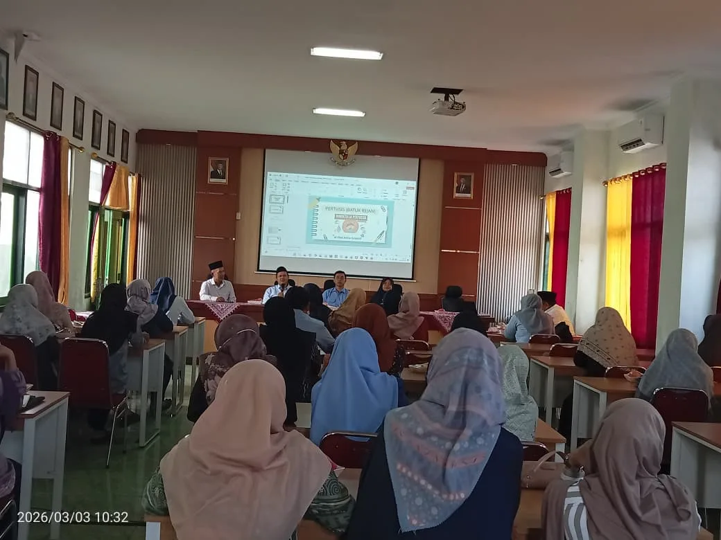 Sigap dan Preventif, MIN 2 Sleman Tanggap Hadapi KLB Pertusis