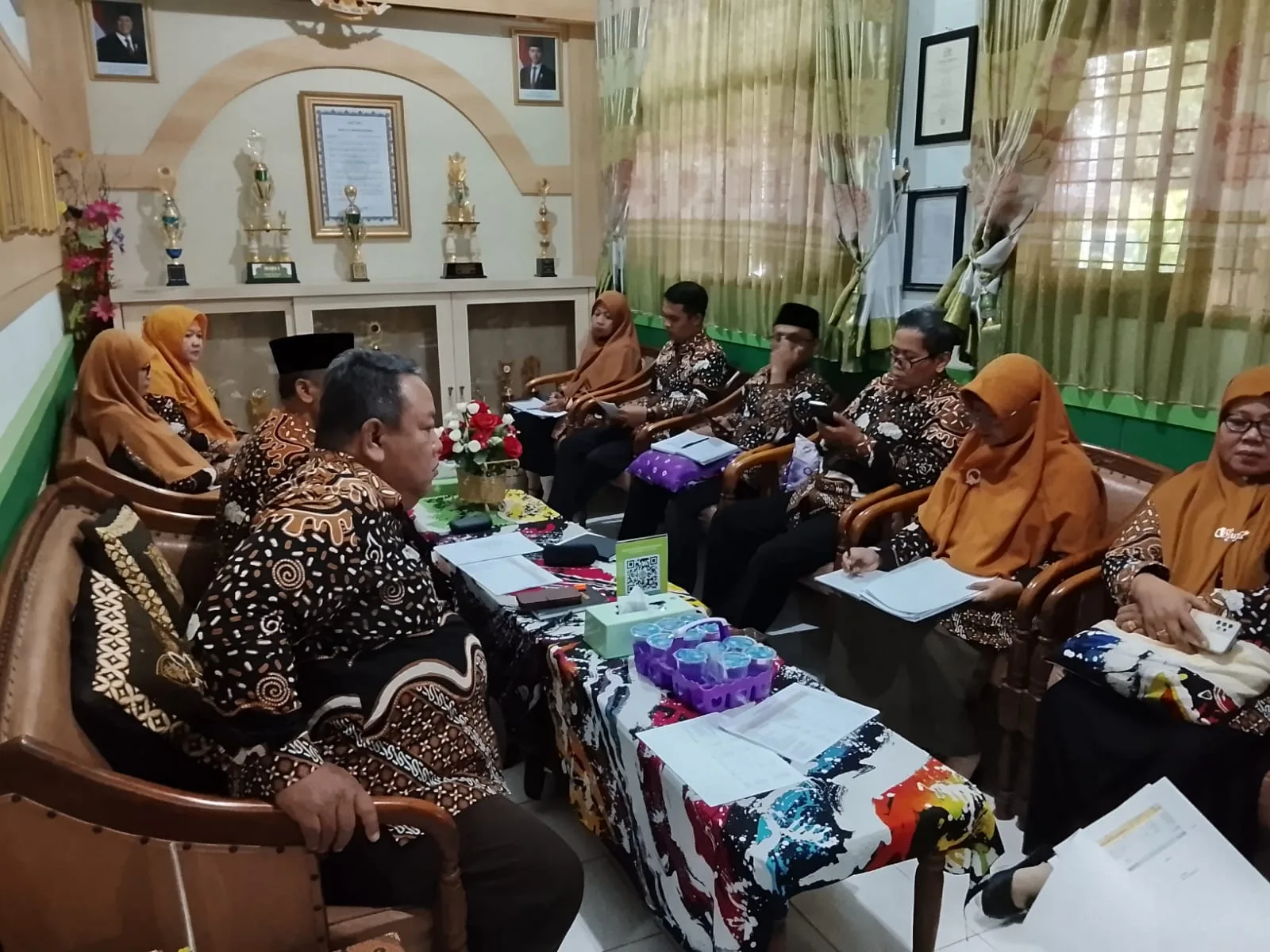 Jajaran Pimpinan MTsN 8 Sleman Gelar Rakordasi dan Sinkronisasi Kegiatan Tahun 2026