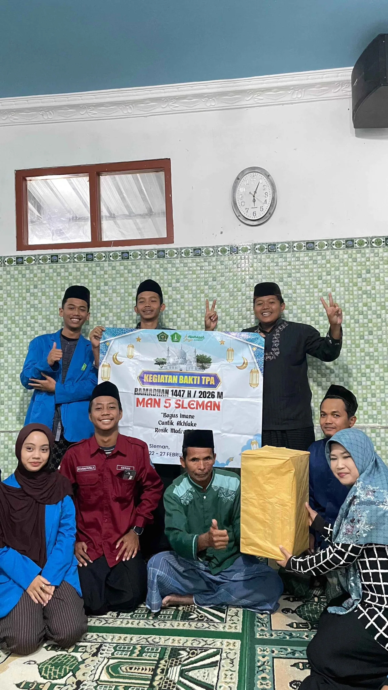Sinergi Bersama Masyarakat: Siswa MAN 5 Sleman Gelar Bakti TPA di 21 Titik Strategis
