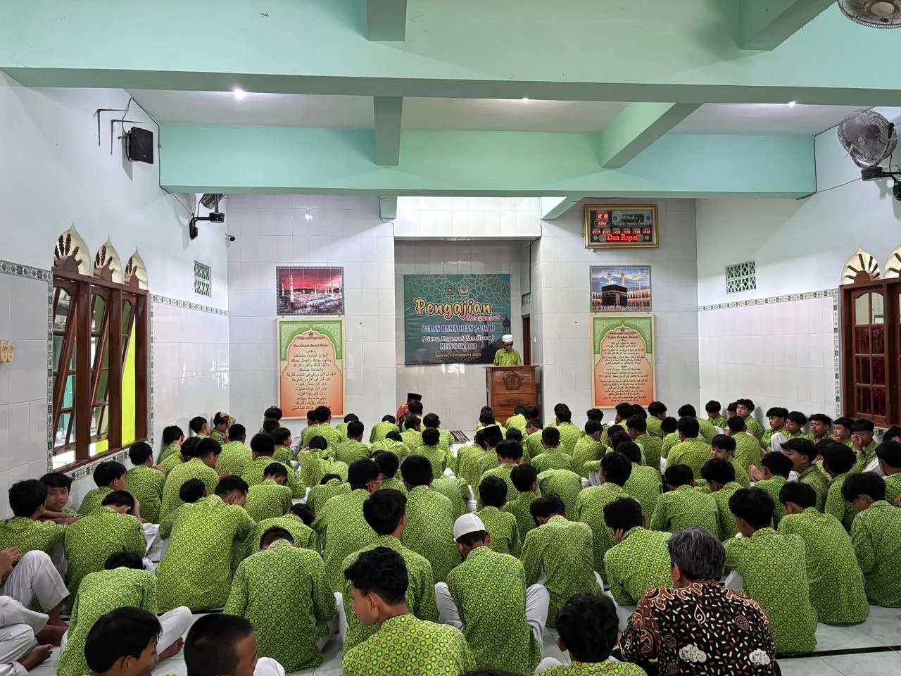 Kultura Ba’Dzu MTsN 8 Sleman Hari Kedua, Siswa VII A Ajak Teman Manfaatkan Ramadhan untuk Detox Diri