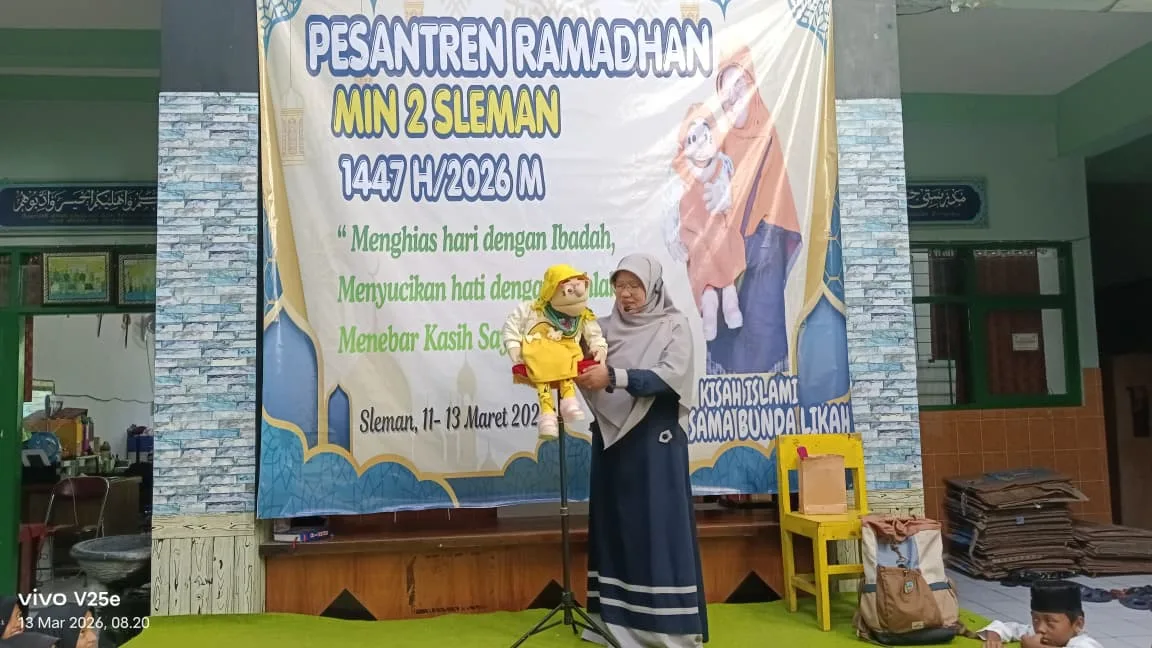 Belajar dari Kisah Islami, Pesantren Ramadan MIN 2 Sleman Bangun Generasi Qur’ani