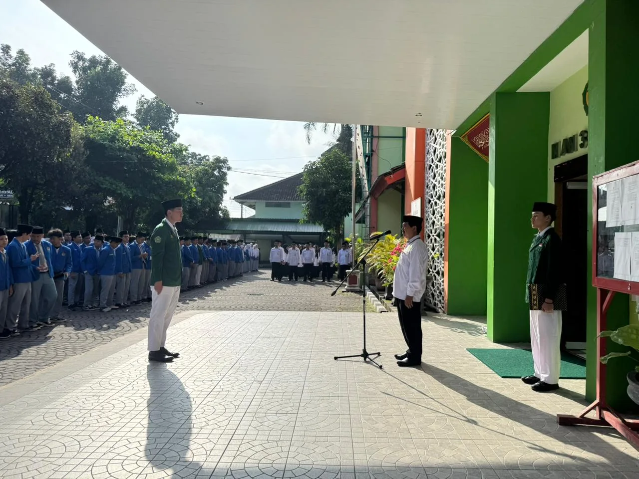 Awali Kegiatan Pasca Lebaran, MAN 3 Sleman Gelar Apel Pagi dan Syawalan 1447 H