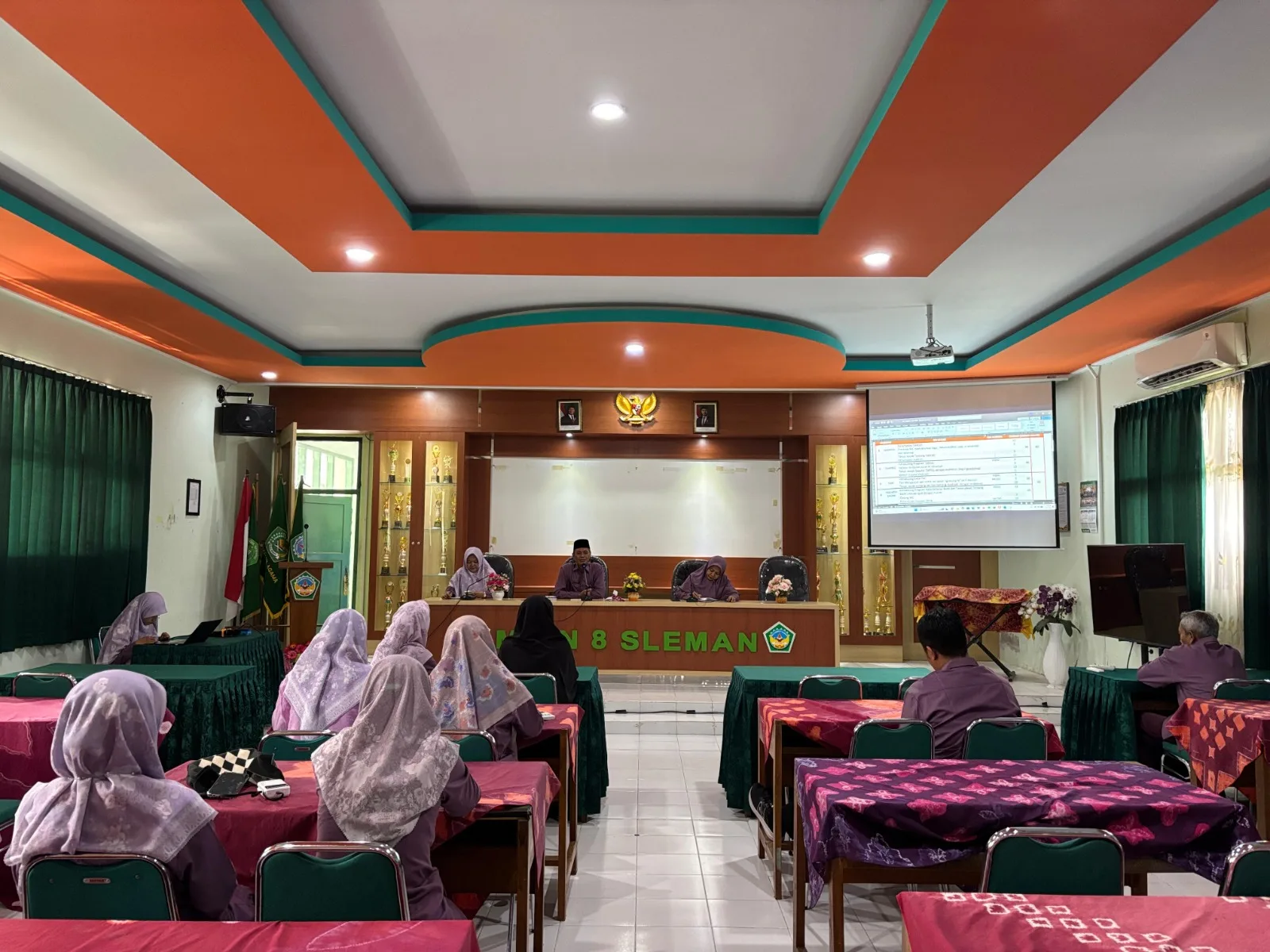 MTsN 8 Sleman Matangkan Persiapan Penampilan di Jogja City Mall