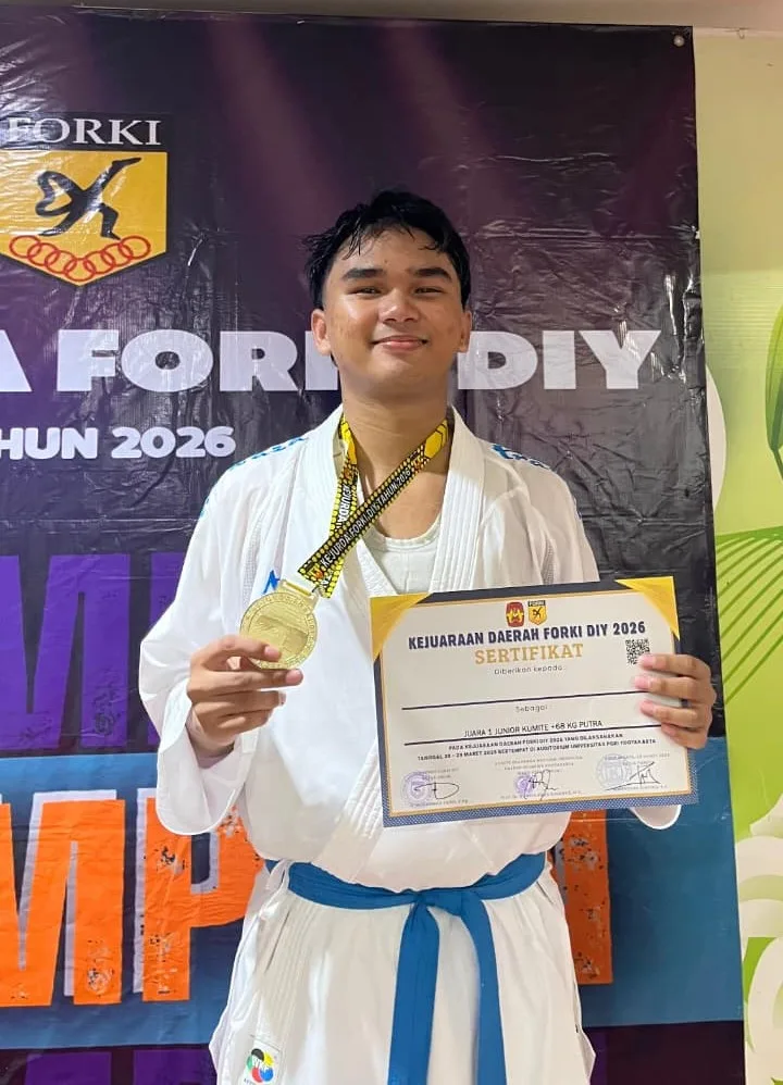 Sabet Juara I di Kejurda FORKI DIY 2026, Nabil Khairani Persembahkan Prestasi Gemilang bagi MAN 3 Sleman