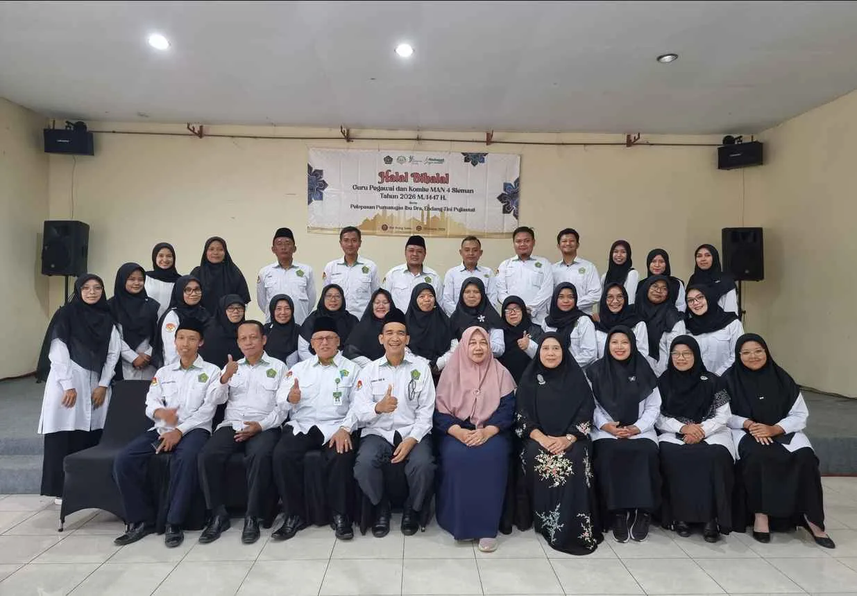 Syawalan Keluarga Besar MAN 4 Sleman: Perkuat Ukhuwah dan Ketakwaan