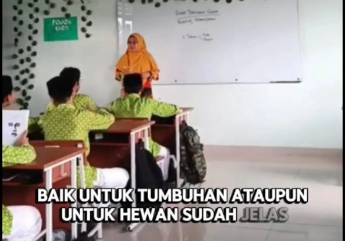 Hargai Ilmu dengan Tanggung Jawab: Konten Ramadan Ke-9 Garapan Kelas VII A