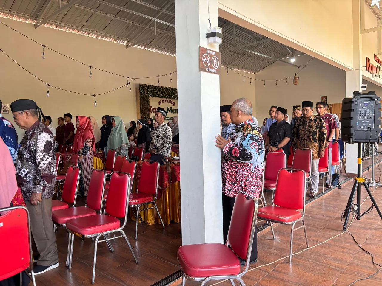 Ikrar Syawalan Warnai Kegiatan Halal Bihalal MTsN 8 Sleman