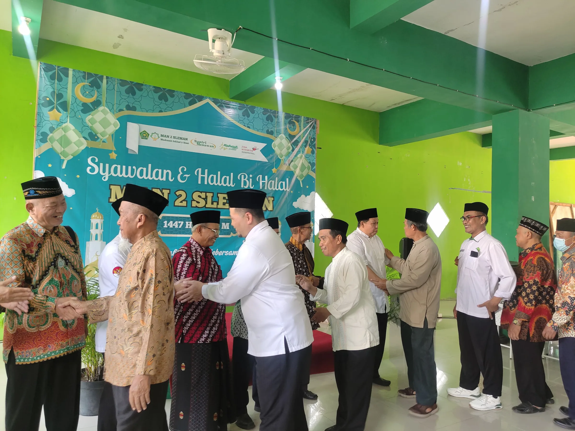 Pererat Kekeluargaan, MAN 2 Sleman Gelar Syawalan dan Halal Bihalal Keluarga Besar Madrasah