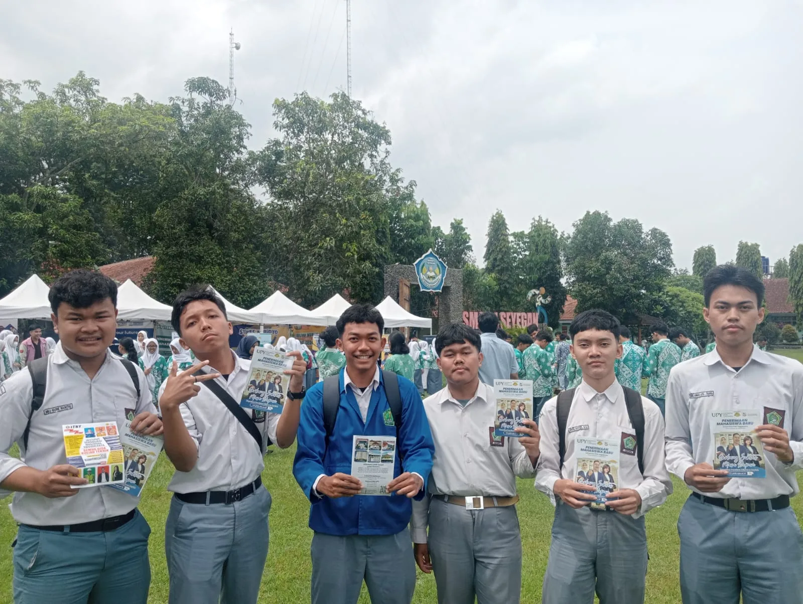 Perluas Cakrawala: Siswa MAN 5 Sleman Ikuti Expo Campus di SMAN 1 Seyegan