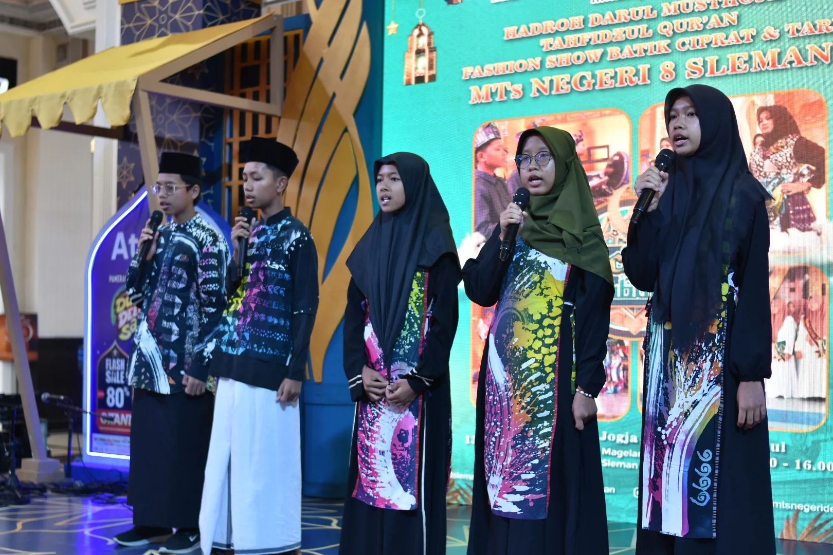 Siswa Kelas Tahfidz MTsN 8 Sleman Tampilkan Hafalan Al-Qur’an dalam Acara Marchveleous Ramadhan JCM