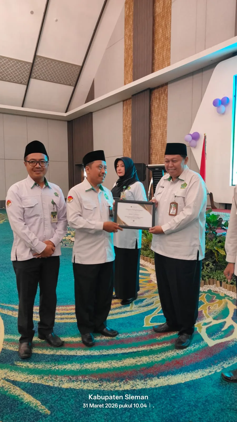 Kinerja Unggul, MAN 2 Sleman Raih IKPA Predikat Sangat Baik di Raker Kemenag Sleman 2026