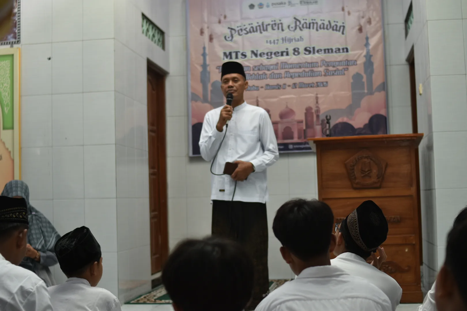 Kepala MTsN 8 Sleman Resmi Buka Pesantren Ramadhan 1447 H