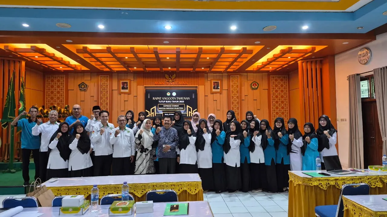 Koperasi Syariah MBS MAN 3 Sleman Gelar RAT Tahun Buku 2025