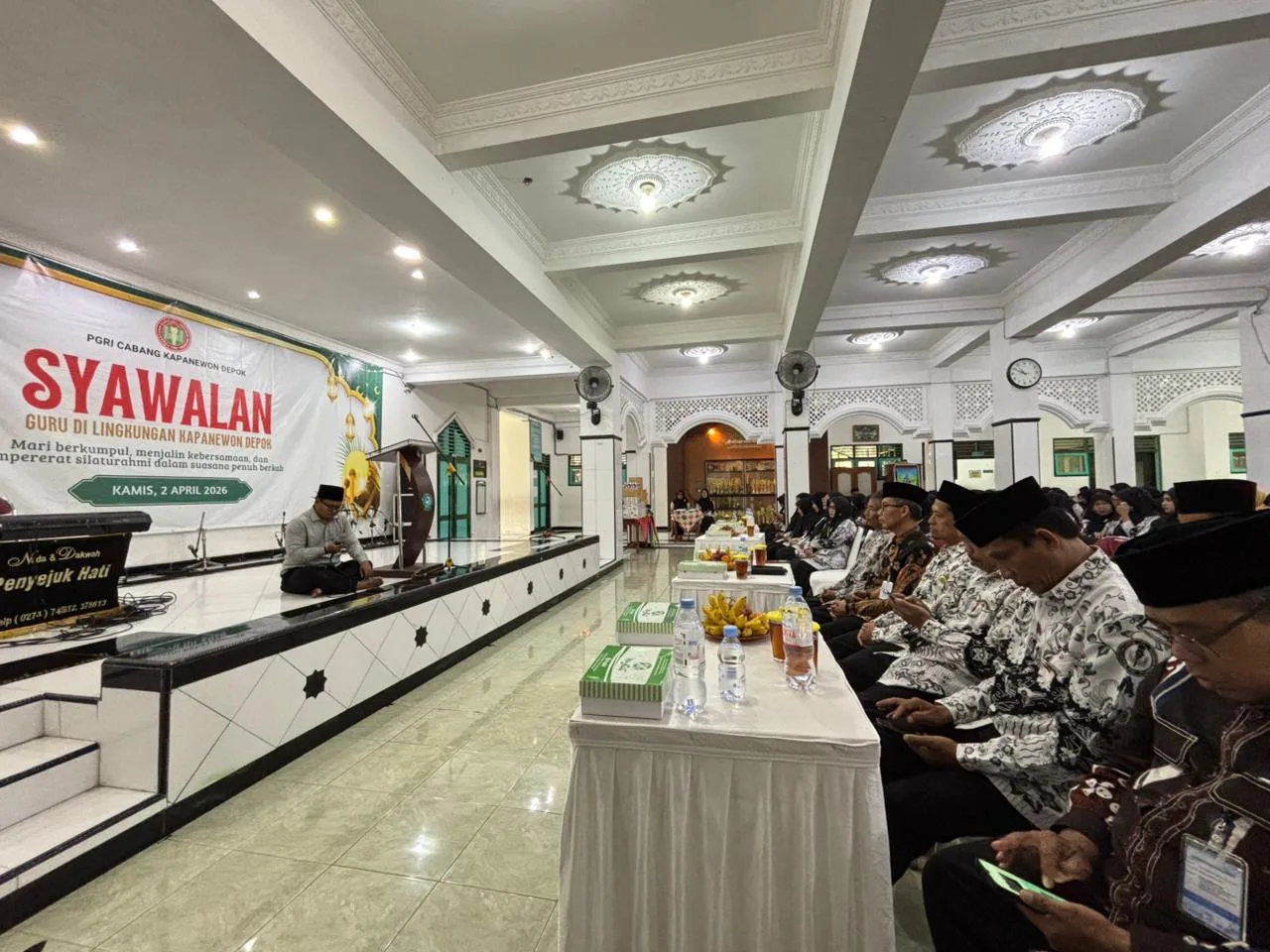 MTsN 9 Sleman Hadiri Syawalan PGRI Kapanewon Depok di Ponpes Pangeran Diponegoro