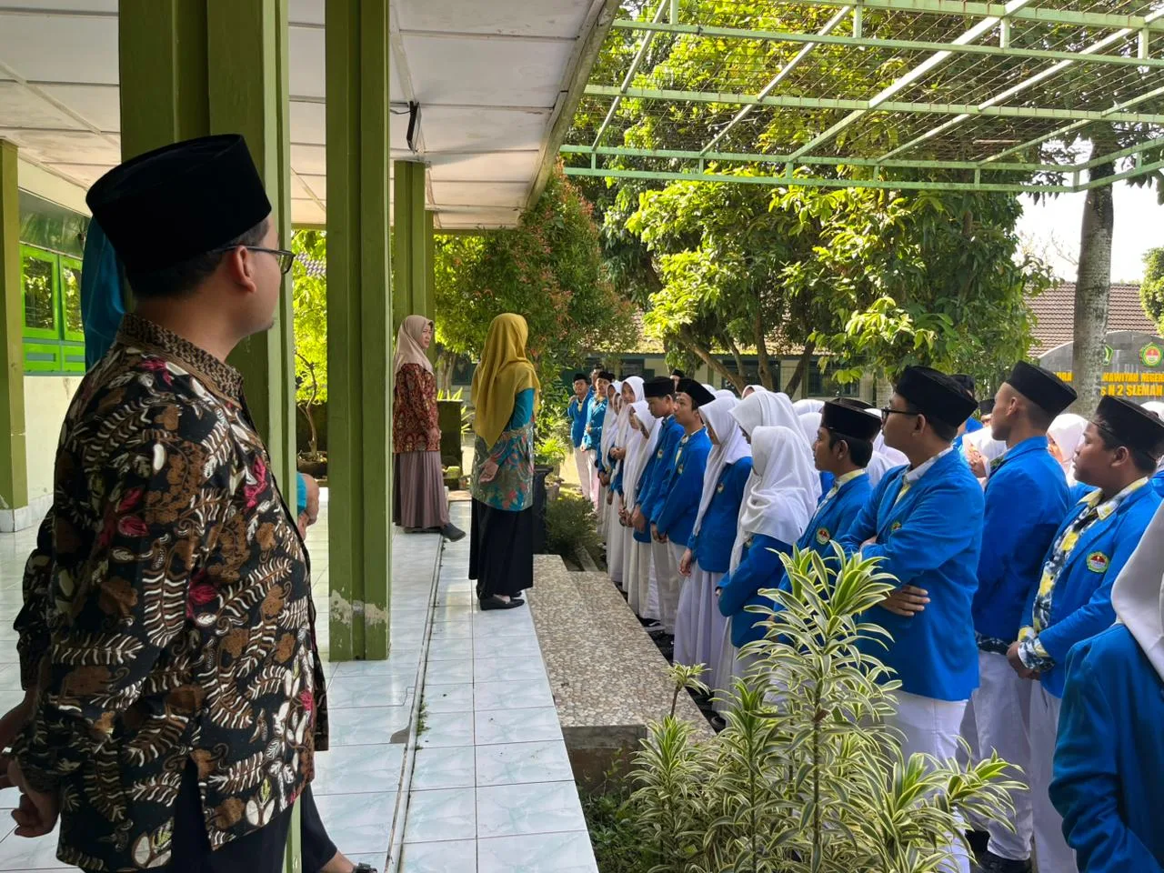 Motivasi dan Integritas Jadi Kunci, TKA Gelombang II MTsN 2 Sleman Berlangsung Tertib