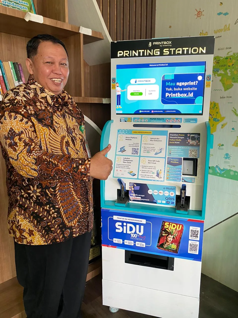 Inovasi Layanan Madrasah, MAN 2 Sleman Sediakan PrintBox Bagi Warga Madrasah