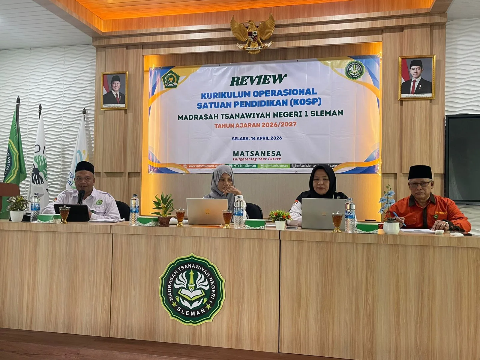 MTsN 1 Sleman Laksanakan Review Kurikulum 2026/2027