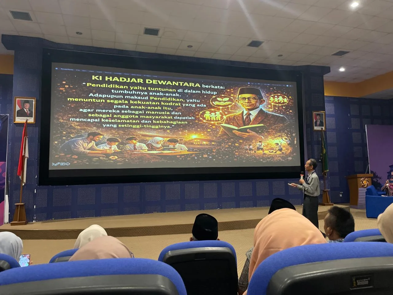 MTsN 10 Sleman Berpartisipasi dalam Seminar Harmoni Pendidikan Universitas Amikom