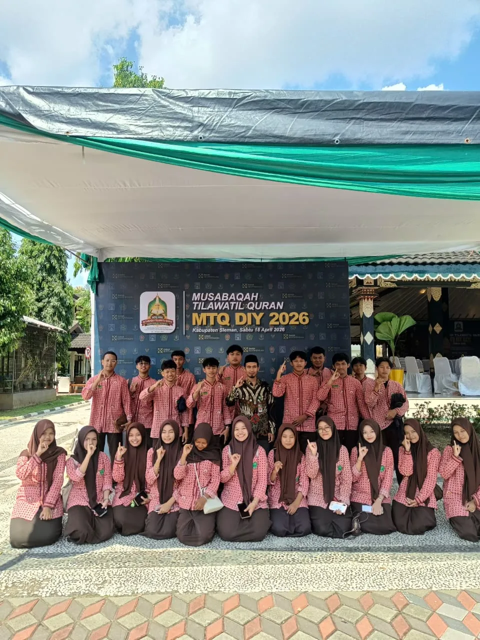 Murid MAN 2 Sleman Semarakkan MTQ DIY 2026 di Komplek Pemda Sleman