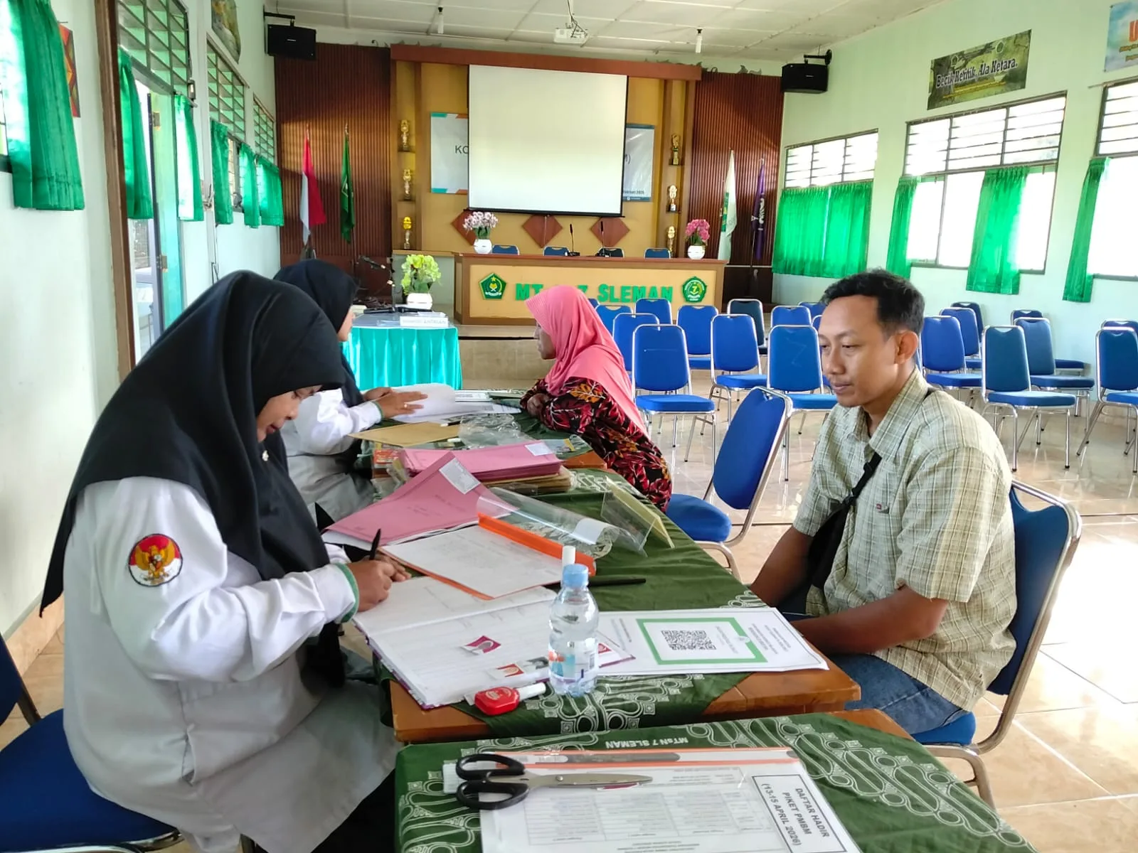 Lancar dan Sukses, Tes CBT dan Wawancara PMPB JALUR REGULER 1 MTsN 7 Sleman