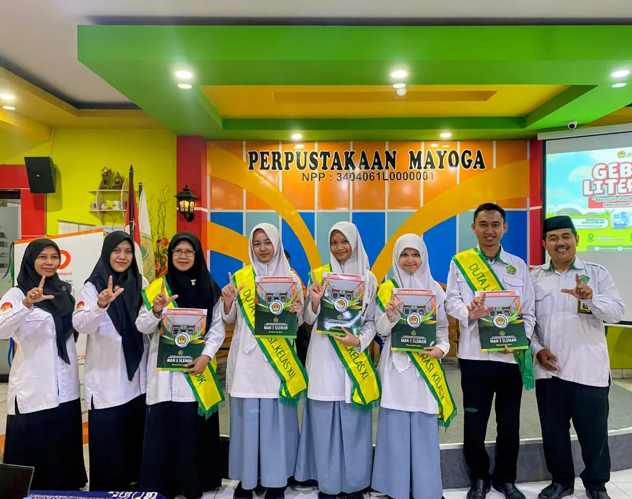 Gebyar Literasi #2 Perpustakaan MAN 3 Sleman: “Menulis Itu Keren, dari Ide ke Aksi, Merawat Bumi Lewat Kata”
