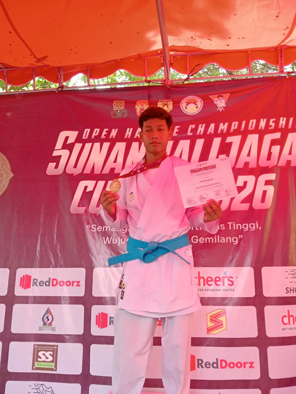 Keren! Siswa MTsN 2 Sleman Raih Juara 1 Kumite Nasional di Sunan Kalijaga Cup XIII 2026