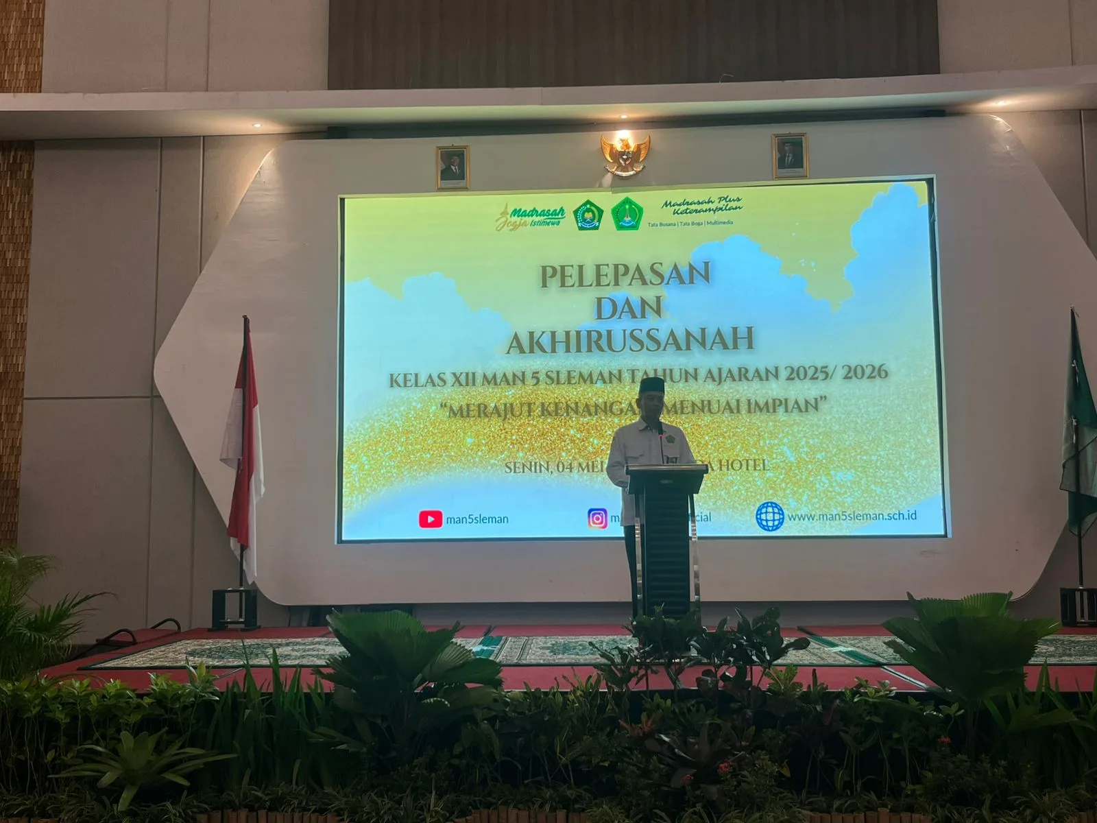 Merajut Kenangan, Menuai Impian: MAN 5 Sleman Lepas 192 Siswa Kelas XII dengan Raihan Prestasi Gemilang se-DIY