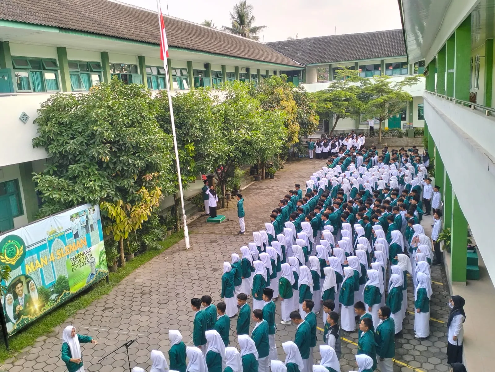Apel Pagi MAN 4 Sleman Tekankan Keteladanan dan Budaya Disiplin