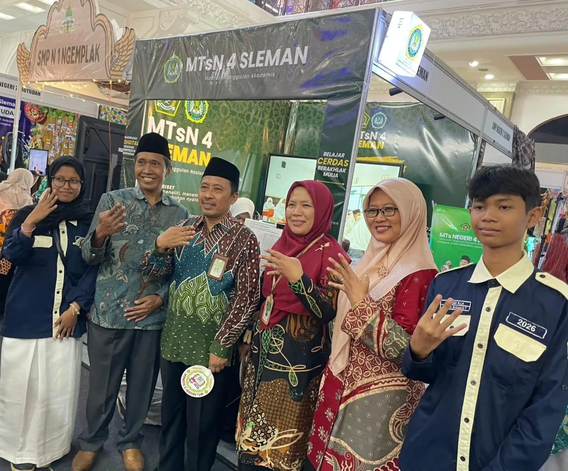 MTsN 4 Sleman Tampilkan Inovasi dan Kreativitas Siswa dalam Pameran Jelajah Inovasi Sekolah Kabupaten Sleman