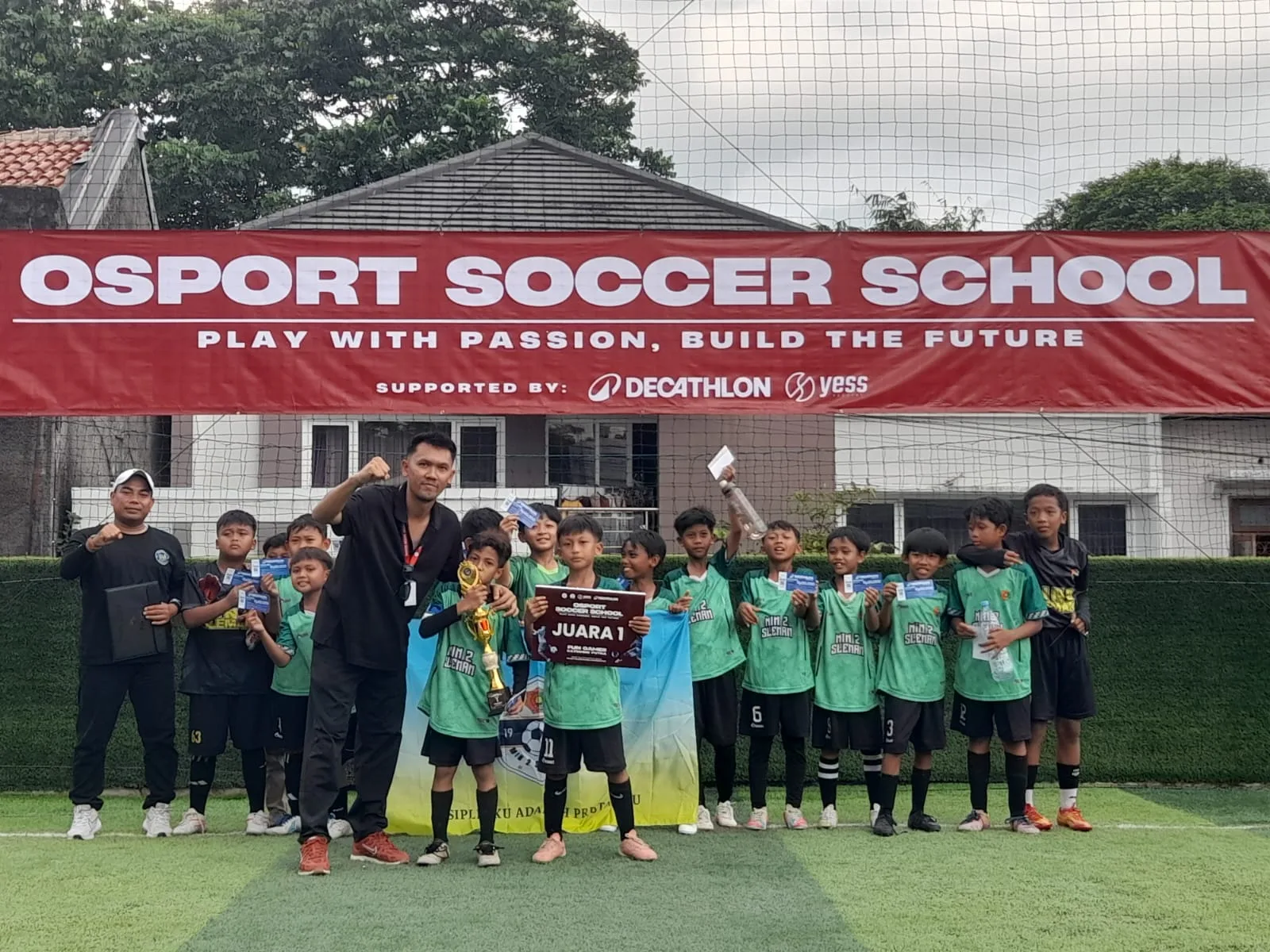 Tangkas, Siswa MIN 2 Sleman Torehkan Prestasi Juara 1 Osport Soccer