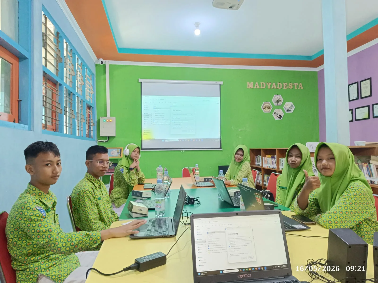Enam Siswa MTsN 8 Sleman Ikuti Seleksi Olimpiade Bahasa Arab Tingkat Kabupaten 2026