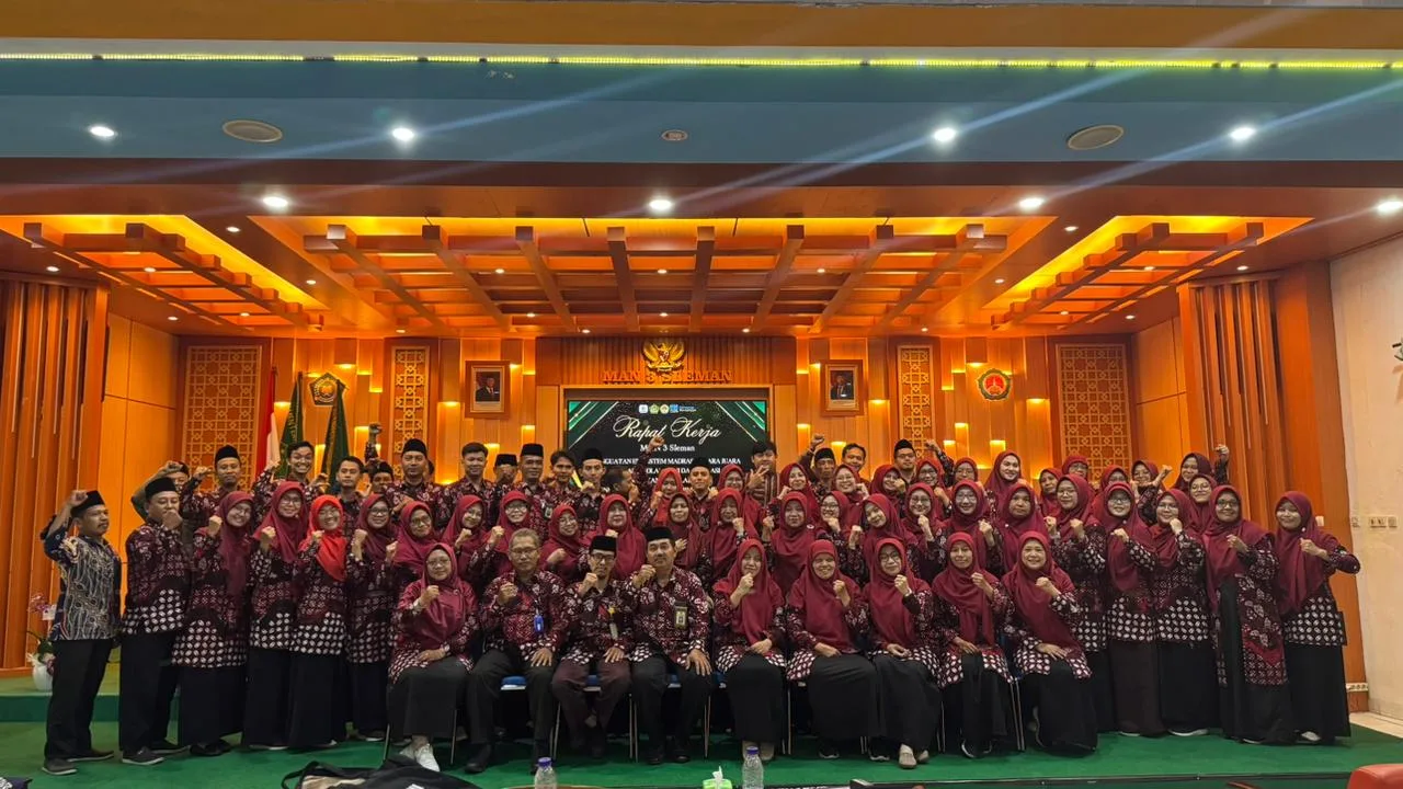 Matangkan Rencana Strategis, Sembilan Komisi MAN 3 Sleman Paparkan Program Kerja Unggulan