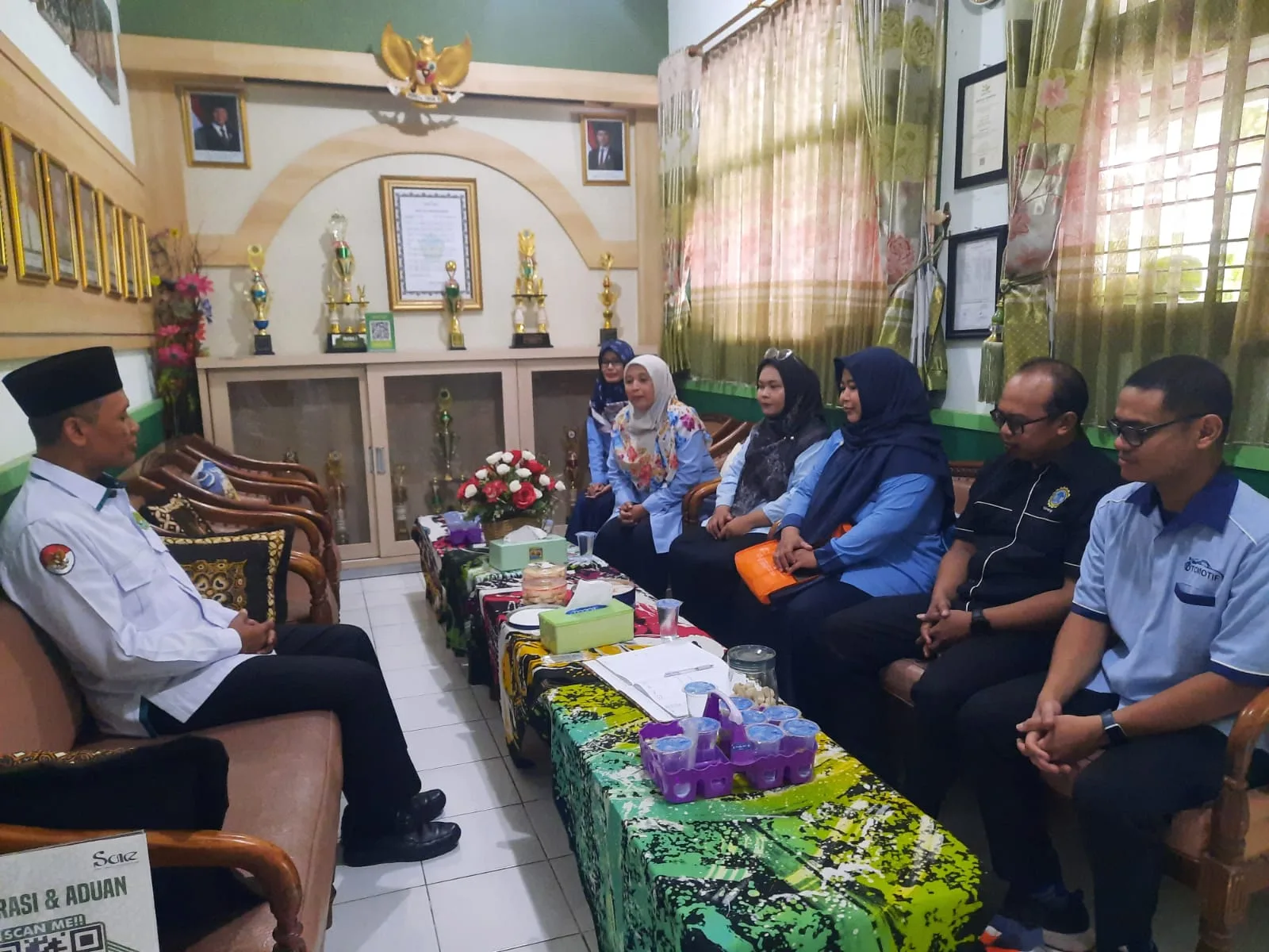 MTsN 8 Sleman Sambut Hangat Kunjungan SMK Muhammadiyah Piyungan dalam Sosialisasi SPMB