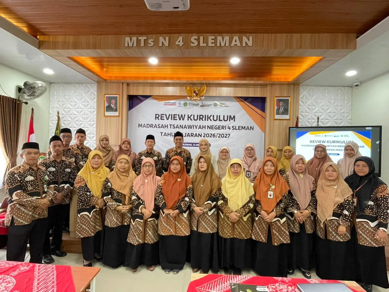 Review Kurikulum Madrasah MTsN 4 Sleman Perkuat Mutu Pembelajaran Tahun Ajaran 2026/2027