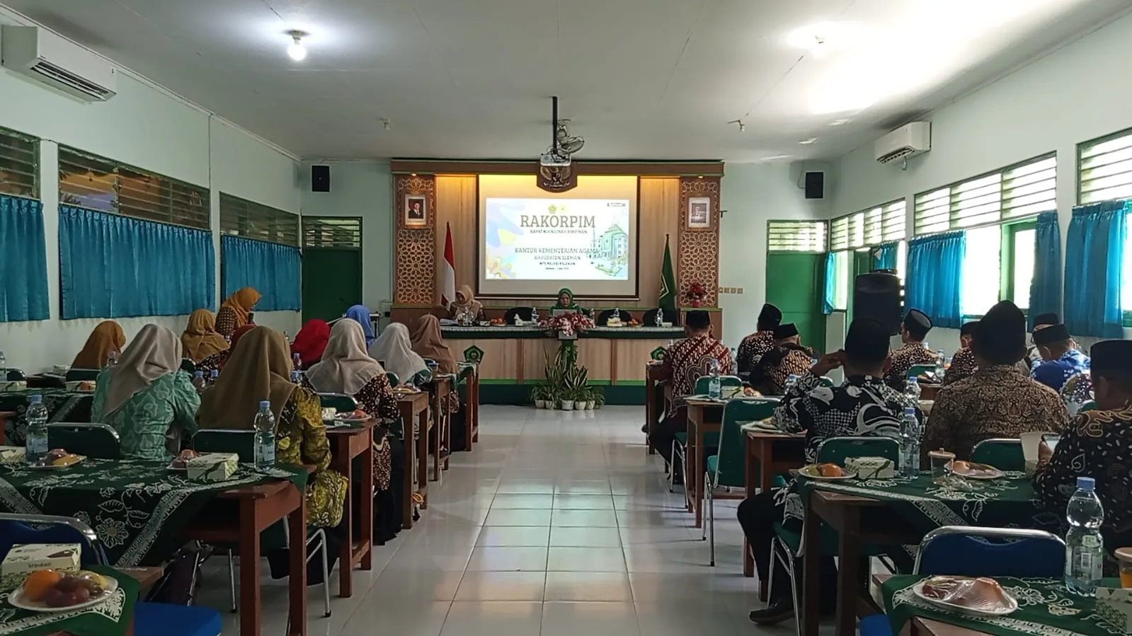 MTsN 9 Sleman Tunjukkan Loyalitas dengan menjadi Tuan Rumah Rakorpim Madrasah