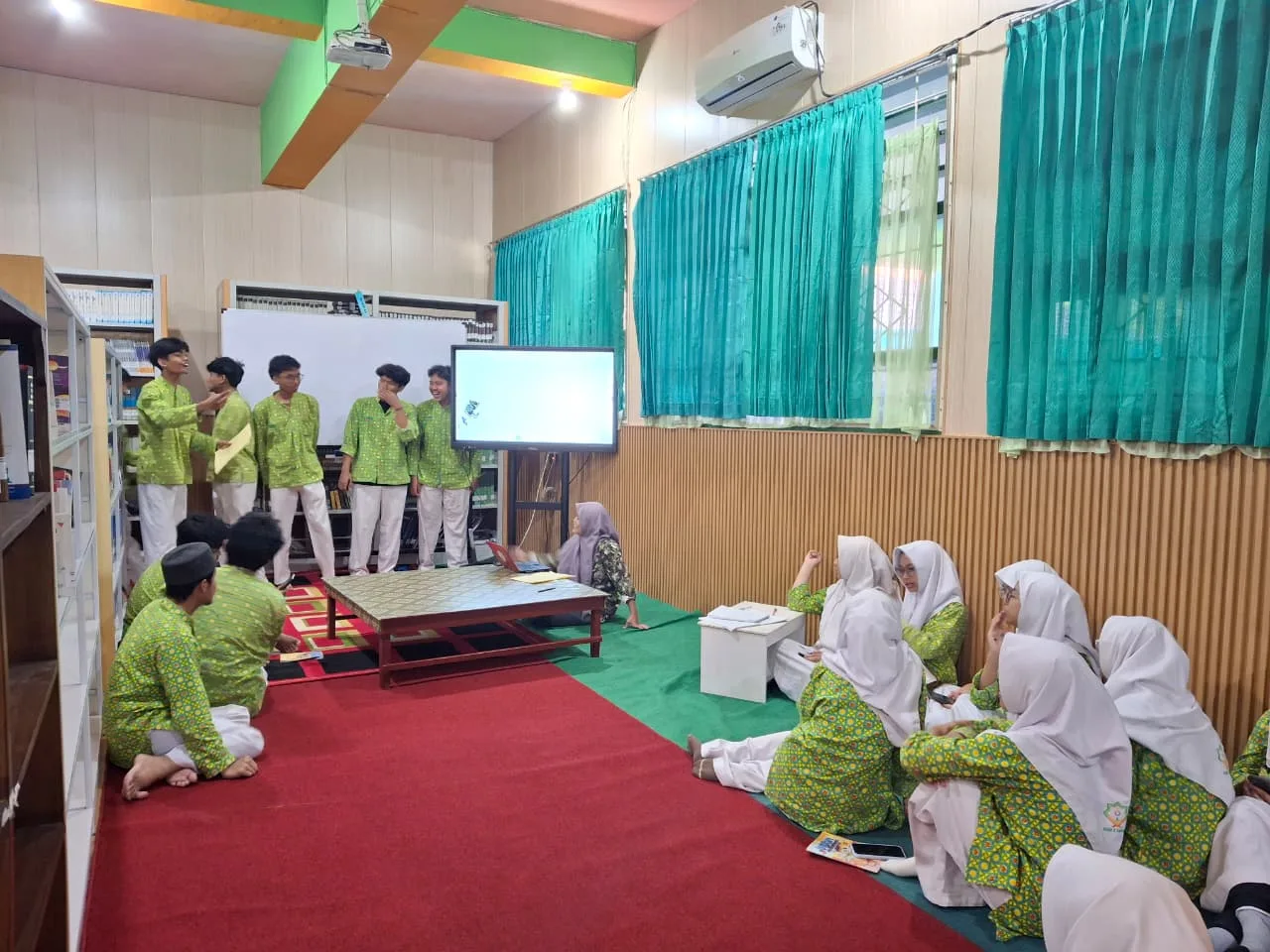 Perpustakaan Bahrul Ilmi MAN 2 Sleman Jadi Ruang Interaktif Pembelajaran Harmoni Sosial
