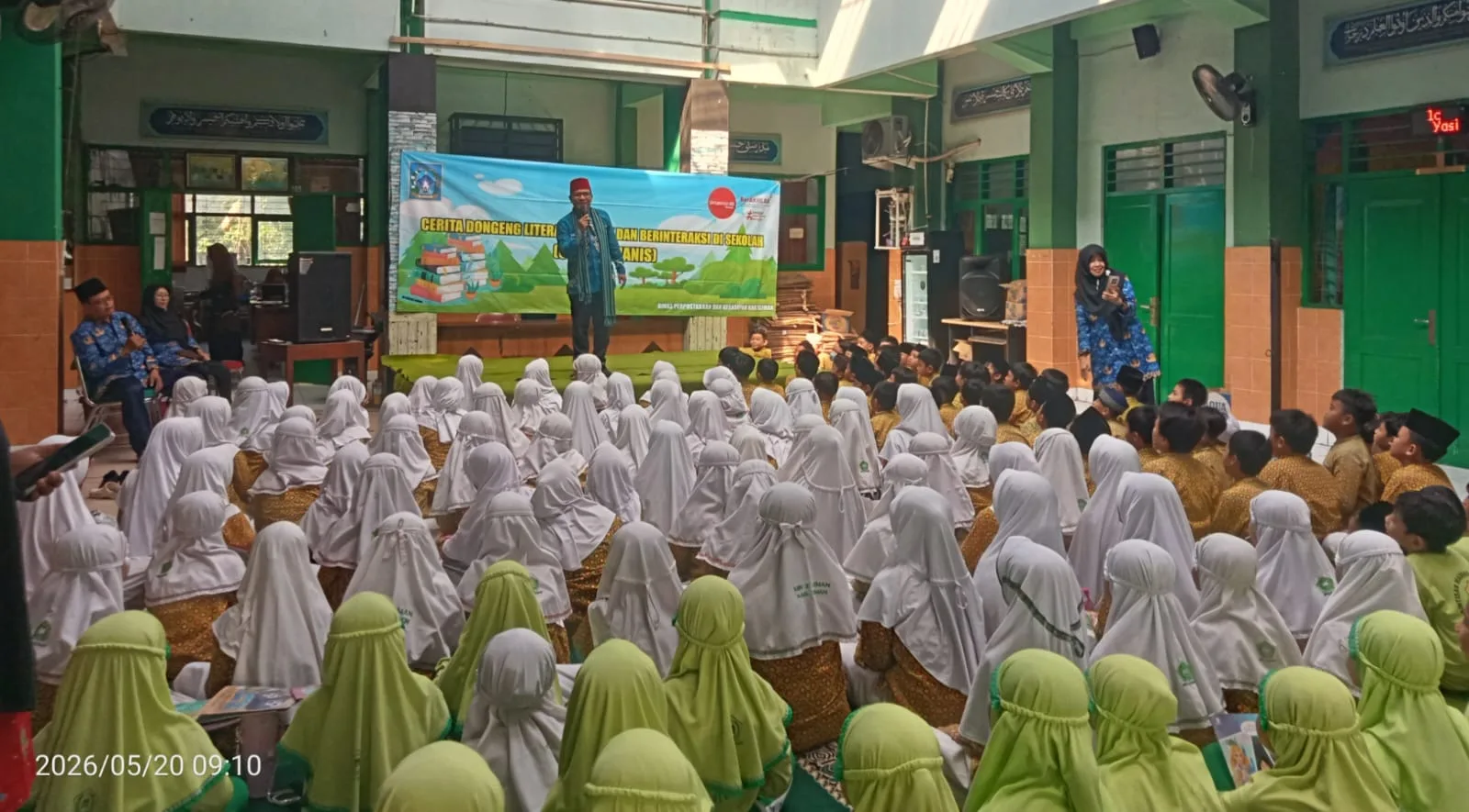 Cendol Manis Hadir di MIN 2 Sleman, Dongeng Literasi Bangkitkan Semangat Membaca Anak