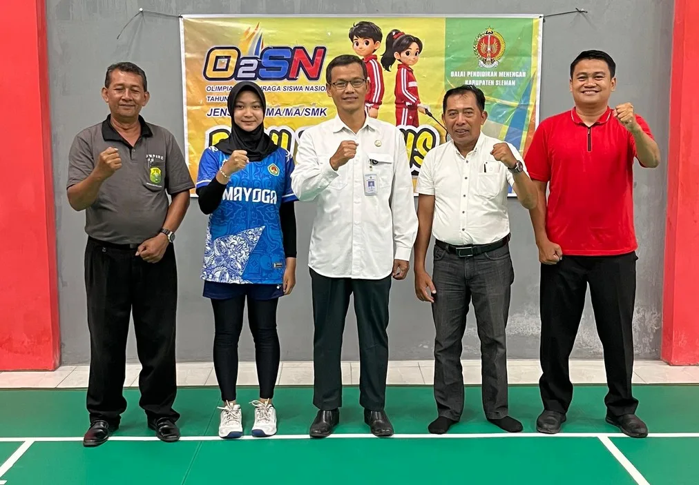Wakili Seluruh Atlet, Siswi MAN 3 Sleman Pimpin Pembacaan Janji Atlet di Pembukaan O2SN Kabupaten Sleman 2026