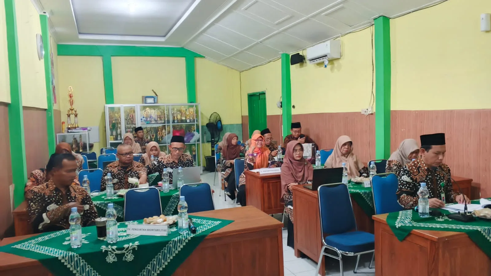 Akselerasi Zona Integritas, MTsN 3 Sleman Siap Hadapi Tahap Wawancara Tim Penilai Internal Kemenag RI